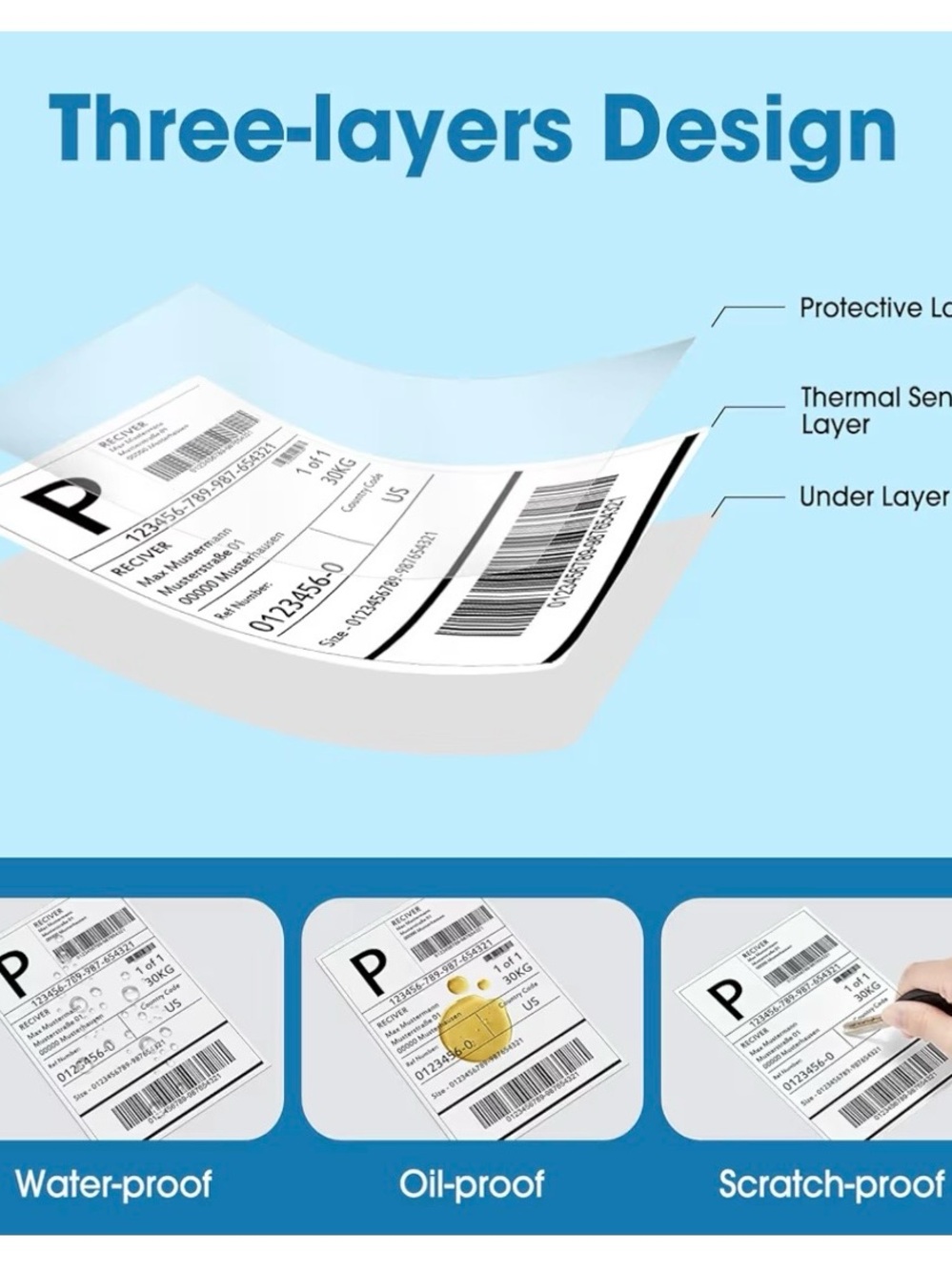 Shipping Labels 4x6 (50) - Picture 2 of 4